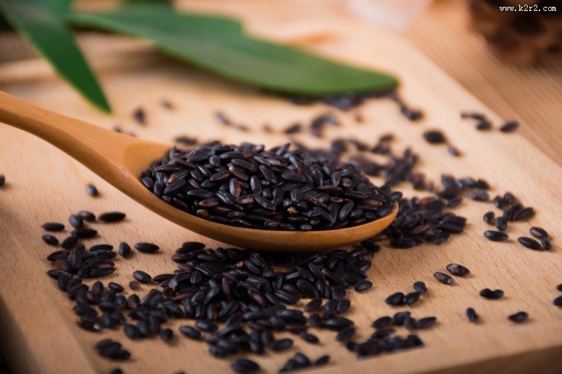健康营养的黑米图片大全