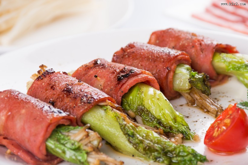 美味好吃适合各种做法的培根图片