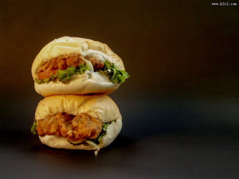 美味可口的汉堡包图片大全