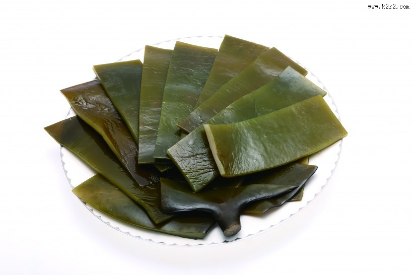 新鲜又营养适合各种做法的海带图片
