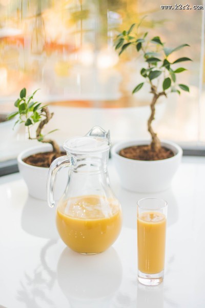 营养橙汁图片