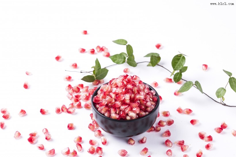 香甜可口的长寿果石榴图片