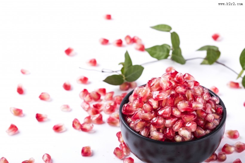 香甜可口的长寿果石榴图片