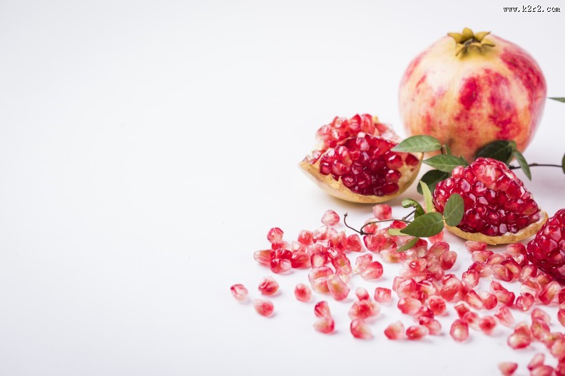 新鲜石榴粒图片