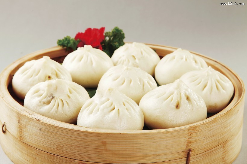 天津狗不理包子图片