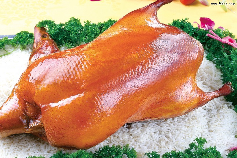 美味的北京烤鸭图片