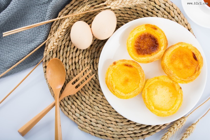 美味的蛋挞图片