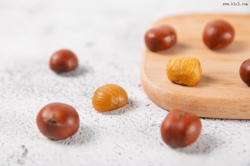 香甜有营养的板栗图片大全