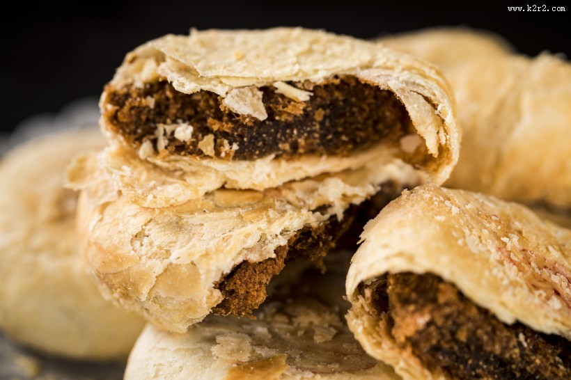 苏式月饼地方特色美食图片大全