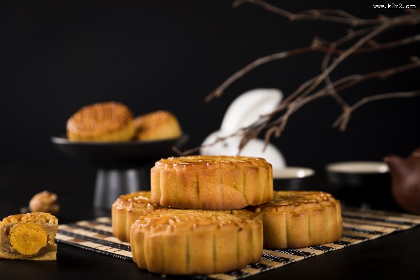 很有地方特色的广式中秋月饼图片