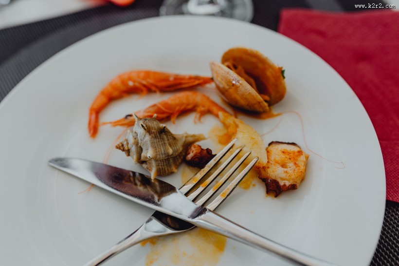 丰盛的海鲜大餐图片