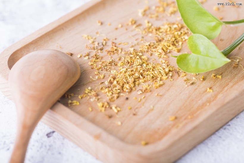 清香怡人的桂花茶图片