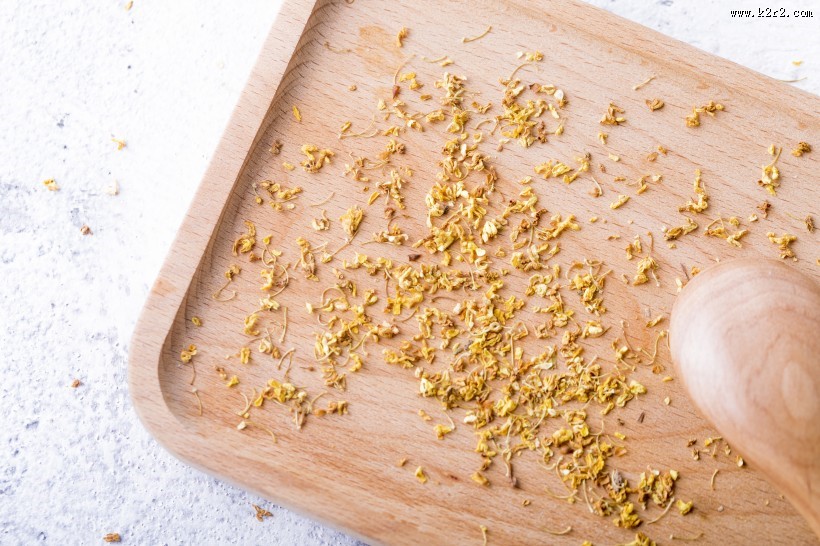 清香怡人的桂花茶图片