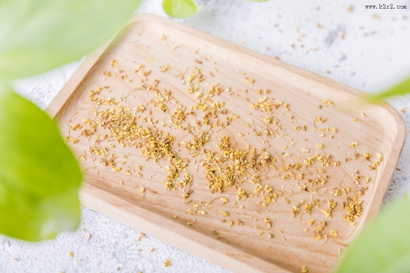 清香怡人的桂花茶图片