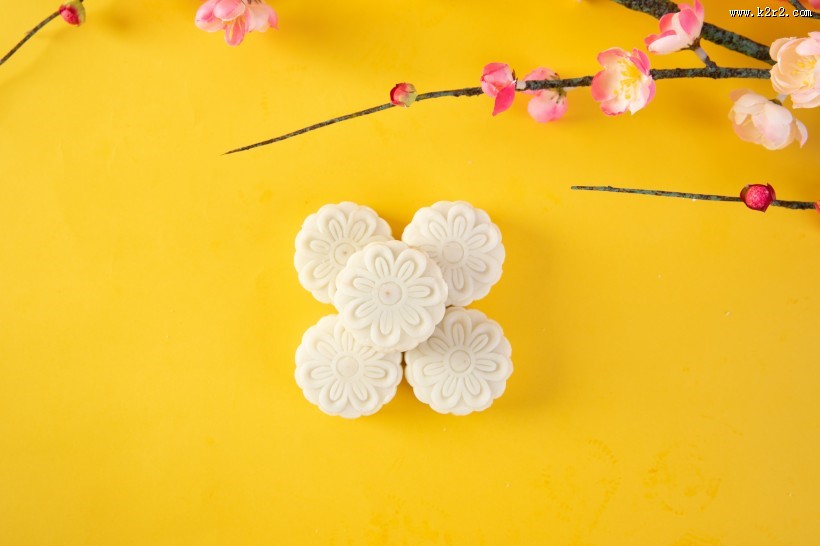 中秋节好吃的冰皮月饼图片大全