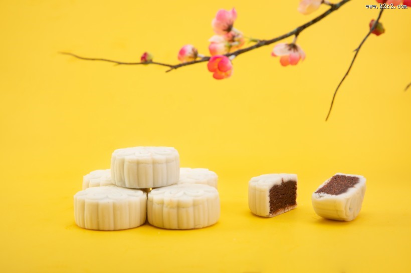 中秋节好吃的冰皮月饼图片大全