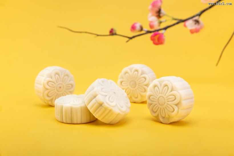 中秋节好吃的冰皮月饼图片大全