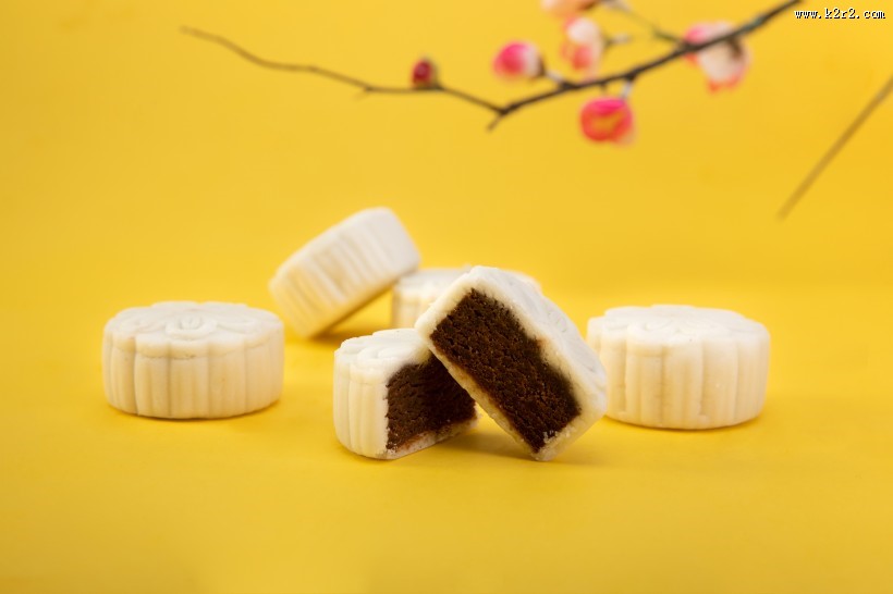中秋节好吃的冰皮月饼图片大全