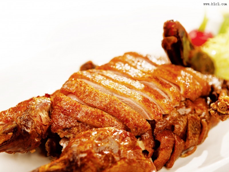美味好吃的北京烤鸭图片