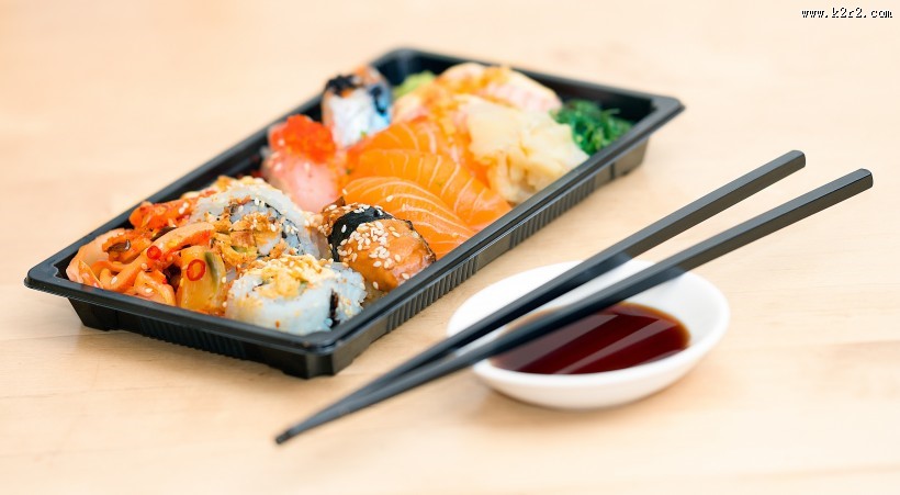 美味的寿司的图片