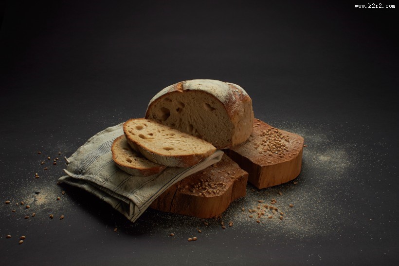 健康美味的面包切片图片大全