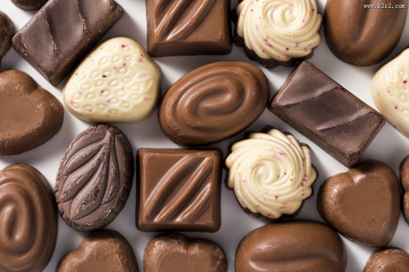 丝滑的巧克力图片