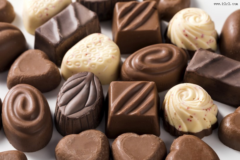 丝滑的巧克力图片