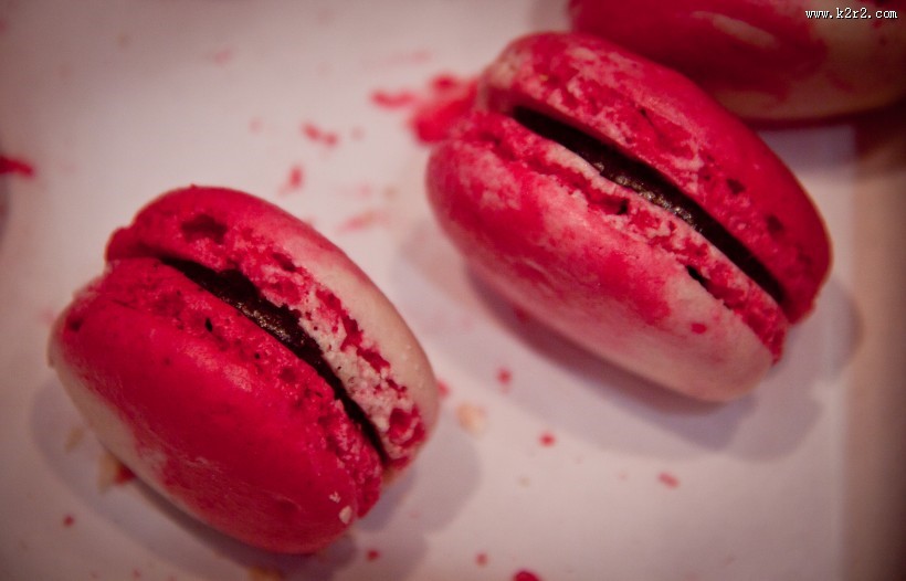 五颜六色的马卡龙图片