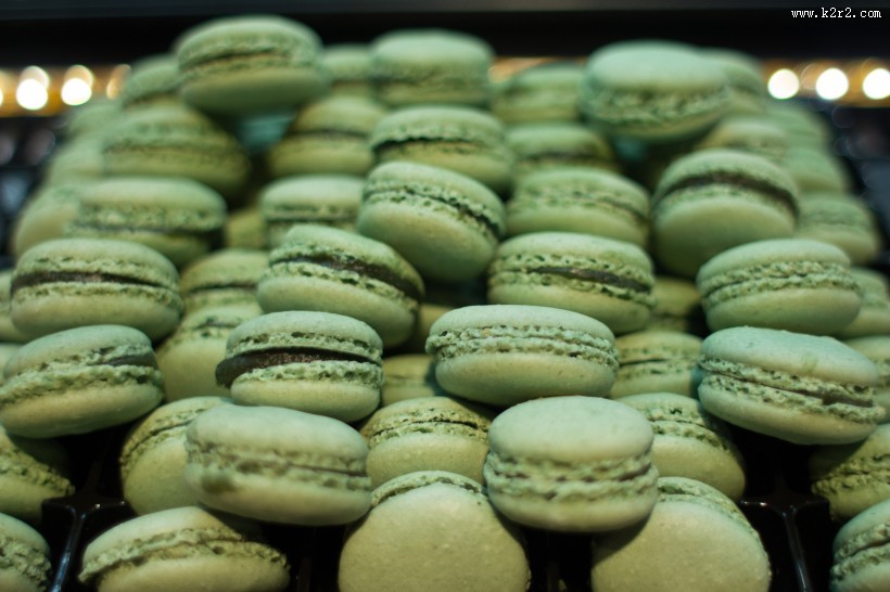 五颜六色的马卡龙图片