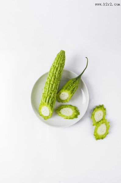 清脆的苦瓜图片