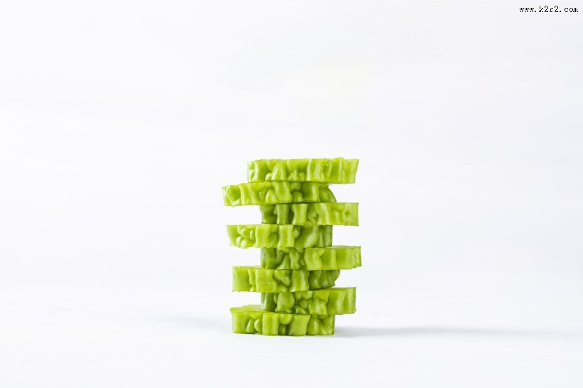 切块的苦瓜图片