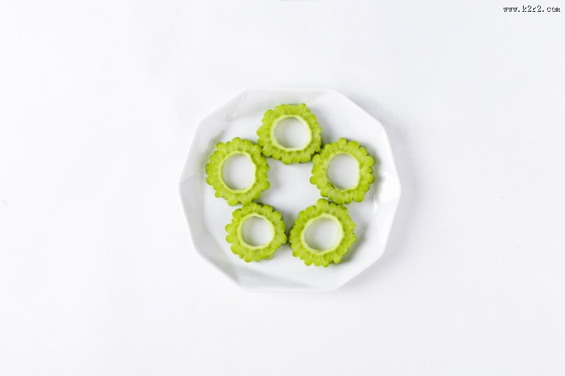 切块的苦瓜图片