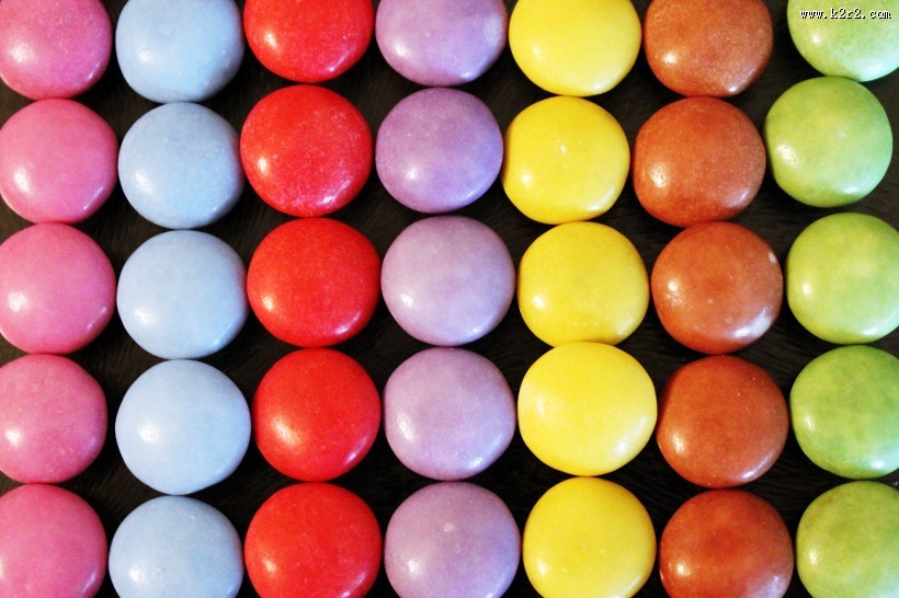 色彩斑斓的糖果图片