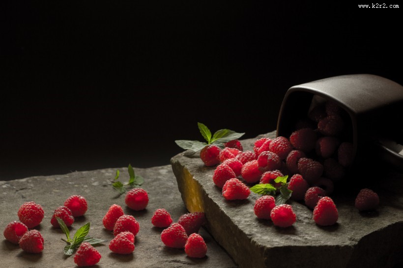 红色覆盆子图片