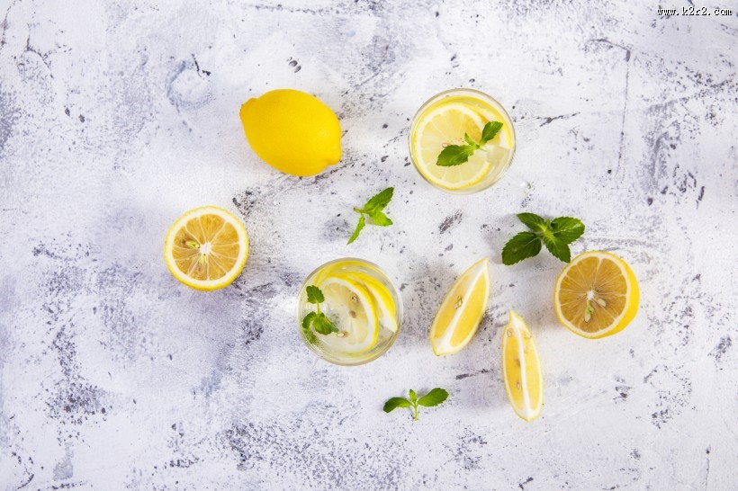 夏日冰爽柠檬图片大全