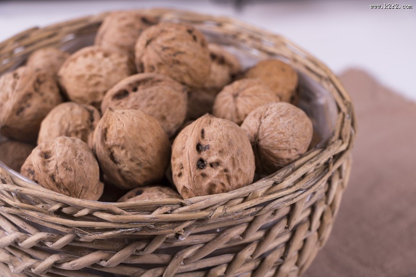 美味的干果核桃图片大全