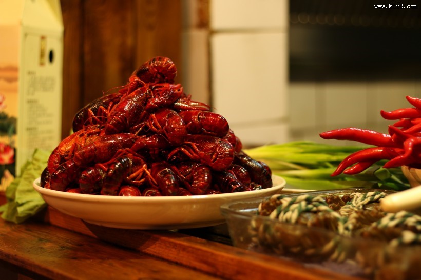 美味好吃的麻辣小龙虾图片