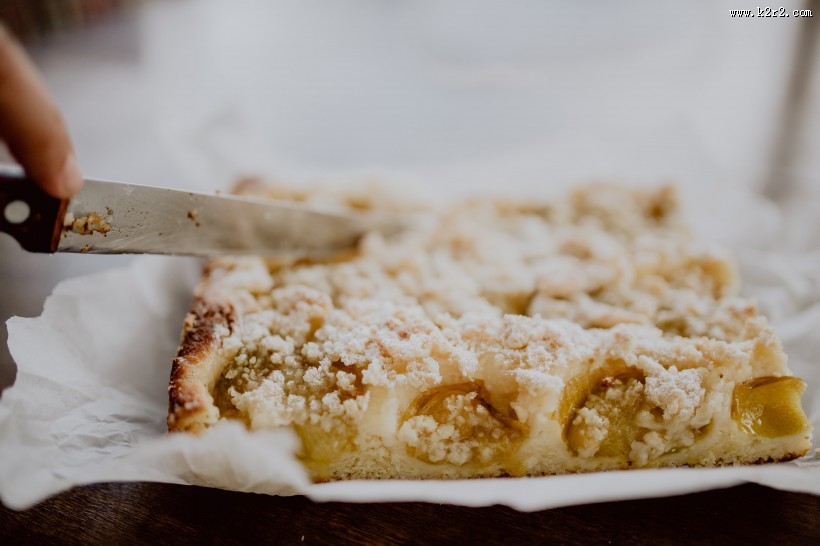 美味的酸梅饼图片