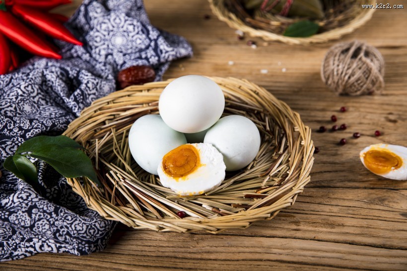 美味的咸鸭蛋图片