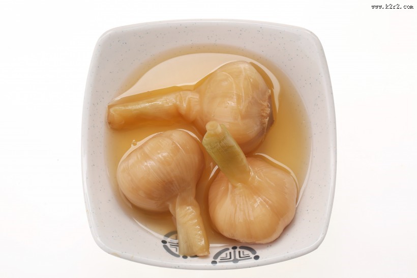 腌制的大蒜图片