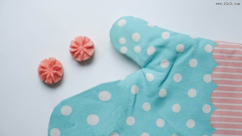 粉红色曲奇饼干图片大全