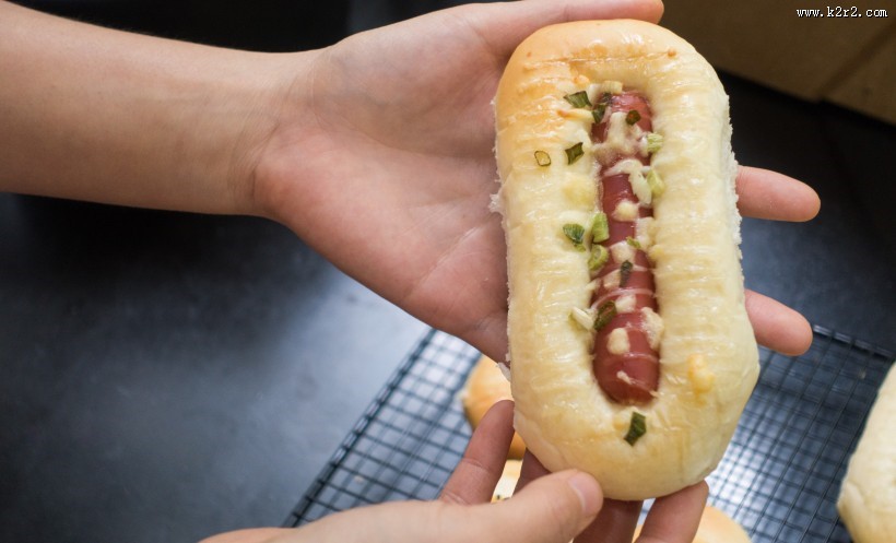 香肠面包图片