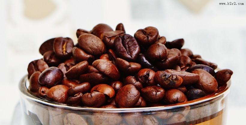 颗粒饱满的咖啡豆图片大全