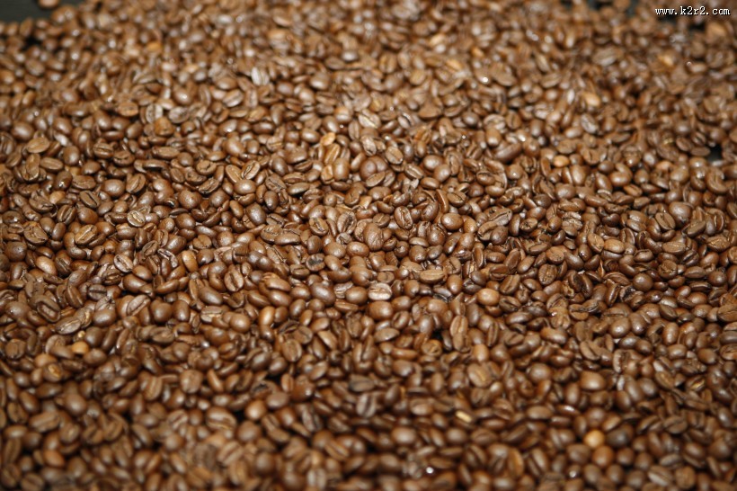颗粒饱满的咖啡豆图片大全