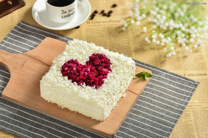 美味可口的水果蛋糕图片大全