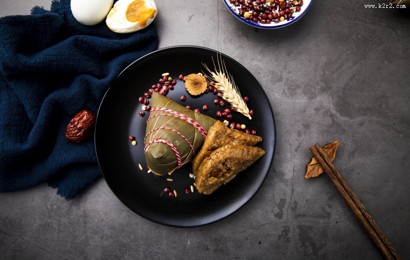 端午节好吃的粽子图片