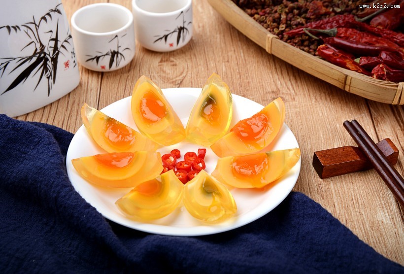 美味可口的松花皮蛋图片大全