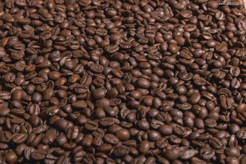 醇香的咖啡豆图片