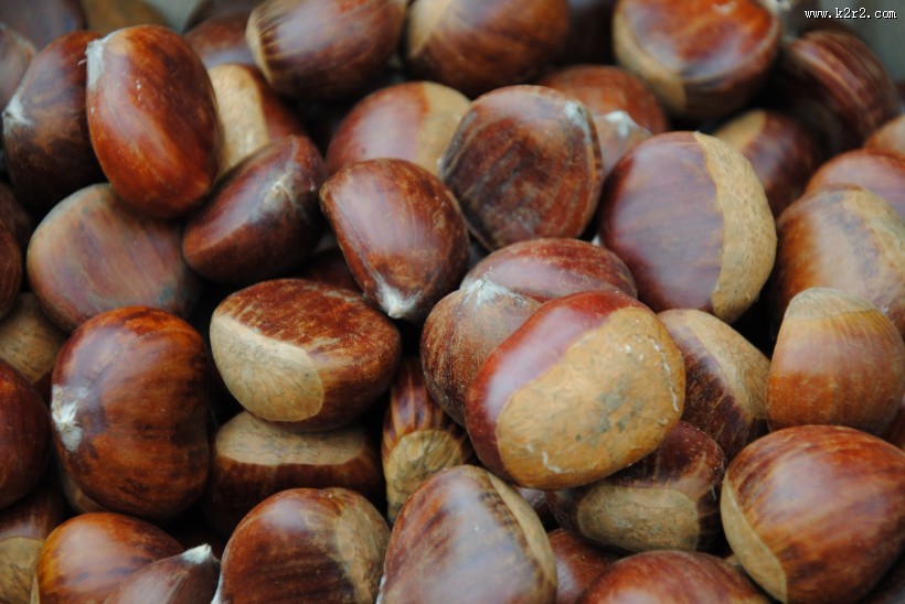 美味可口的板栗图片