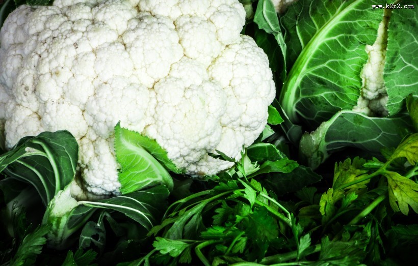 营养丰富的菜花图片